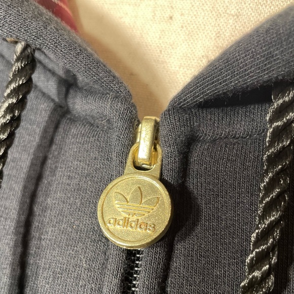 Adidas Cleveland Cavaliers The Association X-Large Full Zip Hoodie Black, Red - Picture 7 of 9